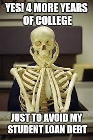 Skeleton Vet School Meme Generator Imgflip