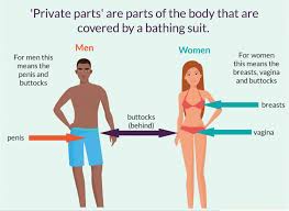 The study of the body is anatomy. Be Safe What Are Private Parts Paautism Org An Asert Autism Resource Guide