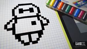 Maybe you would like to learn more about one of these? Handmade Pixel Art How To Draw Baymax From Big Hero 6 Pixelart Youtube