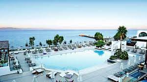 Oceanis Beach Spa Resort In Psalidi Resort Spa Resort Holiday Planning