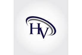 Monogram Hv Logo Design By Vectorseller Thehungryjpeg Com Logo Design Logos Design