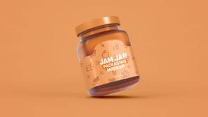 Download Free Glass Jam Jars Mockup Free Package Mockups