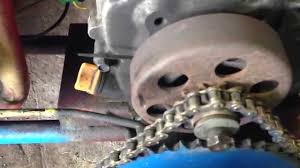 reason why your go kart mini bike chain is falling off