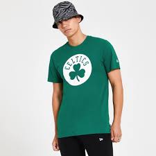 The celtics compete in the national basketball association (nba). New Era Nba Boston Celtics Infill Patch Green T Shirt Fan Verschleiss Aus Usa Sports Gb
