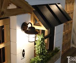 Basement Playhouse Build Front Door Lighting Her Tool Belt