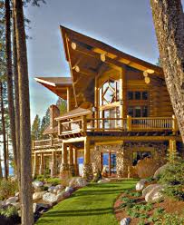 Lake Home Pioneer Log Homes Log Homes Beautiful Homes House In The Woods