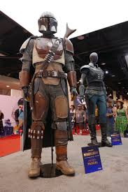 (1) it's cool, (2) baby yoda is our god now, and (3) the star wars film references are never going to stop. Hollywood Movie Costumes And Props Pedro Pascal And Gina Carano Costumes From Star Wars The Mandalorian On Display