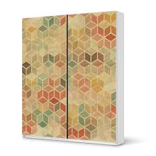 Mobelfolie Ikea Pax Schrank 236 Cm Hohe Schiebetur Design 3d Retro Mit Bildern Ikea Pax Schrank Pax Schrank Ikea Pax