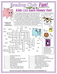 Solve it online or print it out! Ways For Kids To Make Money Crossword Puzzle Teaching Resources