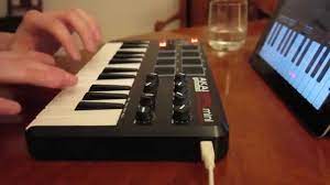 Beat Making 1 Ipad Garageband Akai Mpk Mini Youtube Garage Band Akai Music Studio Room