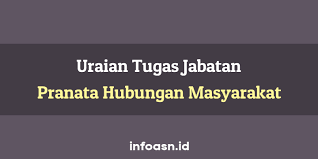 Soal tkb pranata humas ahli pertama. 23 Butir Uraian Tugas Jabatan Pranata Humas Ahli Madya