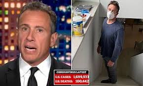 Wait'll you see what's hiding under all those bulky suits! Cnn S Chris Cuomo Says Weird Stuff Is Going On In His Lungs Two Months After Coronavirus Battle Daily Mail Online