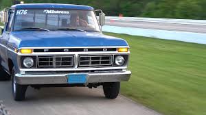 Has been parked for about 2 years. 1977 Ford F150 Farm Truck Style Drag Racing At Wisconsin International Raceway Fordtrucks Youtube