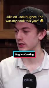 Luke Hughes shows appreciation for his brother Jack cooking for him 😂