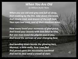3 When You Are Old By William Butler Yeats Read By Colin Farrell Youtube In 2020 William Butler Yeats Cute Love Poems Yeats Poems