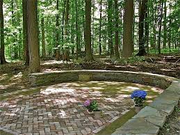 When determining how long your wooden fence will last, there are many factors to consider: Natural Wooded Spaces Rustic Patio Cleveland By Thompson Landscape Design And Installation Houzz