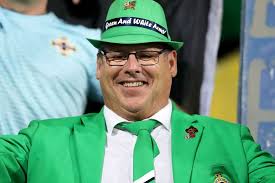 In pictures: Northern Ireland's Green and White Army descends