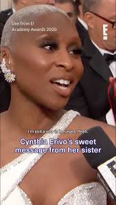 Cynthia Erivo, you are a star in our eyes too. 🤩