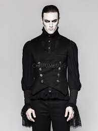 Check spelling or type a new query. Halloween Costume Gothic Waistcoat Black Men Retro Vest Top Costumeslive Com