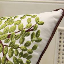 Buy top selling products like sherry kline hamilton throw pillows (set of 2) and textured dean 1,593 results for. Country Tree Linen Couch Green And White Throw Pillows
