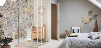 Une verrière à la place du mur de la chambre cloison vitrée, cloisons, chambre. Chambre Parentale Nos Inspirations Pour La Separer De La Salle De Bains Marie Claire