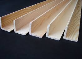 5 Winkelleisten Kiefer 40x40x700mm Winkelleiste Eckleiste Winkel 1 59 Stk Lamellen Holz Baustoffe
