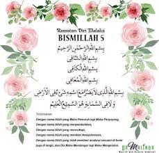 Kelebihan dan kebaikan 'bismillah 5' adalah seperti berikut: Assalamualaikum Selamat Pagi Jom Nooraini Syujairi Facebook