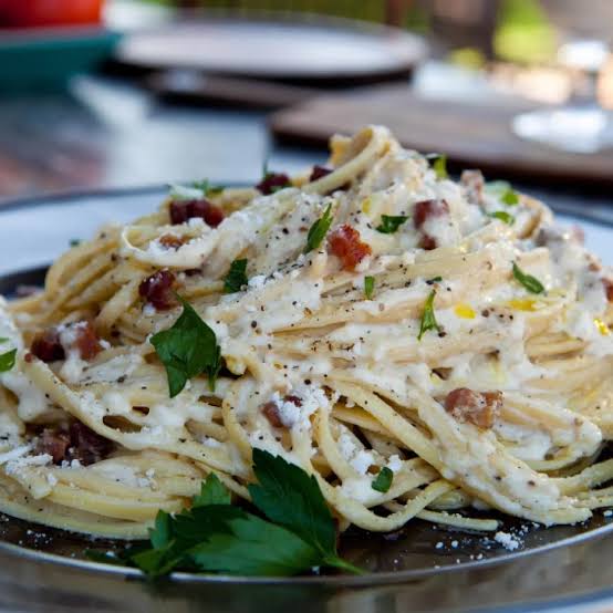 Crispy Cacio e Pepe Guanciale