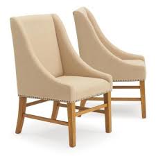 It is a modern dining chair that has got a leather upholstery, solid and sturdy construction and two color options to choose: Arm Chair Dining Chairs Kitchen Dining Room Furniture The Home Depot