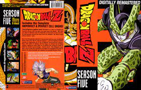 The fifth season of the dragon ball z anime series contains the imperfect cell and perfect cell arcs, which comprises part 2 of the android saga.the episodes are produced by toei animation, and are based on the final 26 volumes of the dragon ball manga series by akira toriyama. Dragonballz Season 5 Dvd Covers Cover Century Over 500 000 Album Art Covers For Free