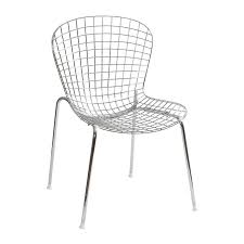 Ikea Sale Single European Fashion Minimalist Dining Chairs Without Armrests Modern Metal Wire Lounge Chair In Metal Chairs From Fu Chair Ikea Sale Metal Chairs