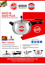 Want to make quick meals any time? United Pressure Cookers Ucook Mauritius Choose The Right Gift For Christmas United Silvo Plus Pressure Cooker Silvo Plus Available In Mauritius Imported Distributed By Hassamal Group Mauritius Inbox