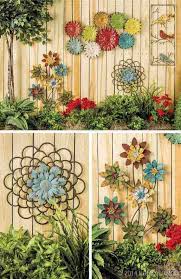The crisscross pattern dotted by small shrubs in front makes this little outdoor lounge more inviting. Jokothelo Garden Wall Decoration Ideas Homemade