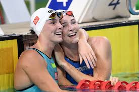 Minna atherton, bronte campbell, cate campbell, madeleine gough, jess hansen, shayna jack, emma mckeon, kaylee mckeown, kiah melverton, leah neale, jenna strauch, brianna throssell, ariarne titmus, madison wilson. Day 1 Queensland Campbell Sisters Chalmers Warm Up With Relays