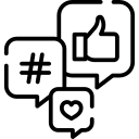 One of the most unique social media icon sets available, this beautifully illustrated doodle set is influenced by an native american aesthetic. Social Media Icons 41 490 Free Vector Icons