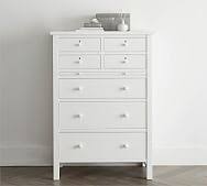 The dresser was shipped at no charge and it was delivered assembled. Beautiful Fully Assembled Furniture Pottery Barn