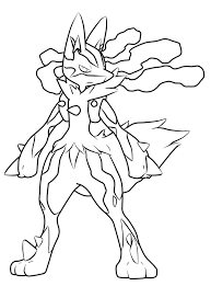Download this adorable dog printable to delight your child. Pokemon Coloring Pages Mega Lucario Through The Thousand Photographs On Line About Pokemon Co Pokemon Coloring Sheets Pokemon Coloring Pokemon Coloring Pages
