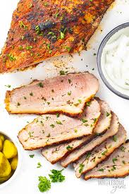 But if you prefer to slice the meat for a more formal presentation, aim for the shorter end of the recommended cooking time. How To Cook Brisket In The Oven Wholesome Yum