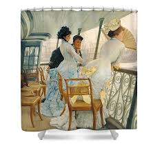 Round Beach Towel by James Tissot ...
