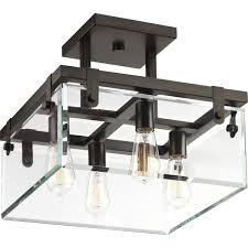 Get free shipping on qualified flush mount ceiling fans or buy online pick up in store today in the lighting department. Progress Lighting P350090 020 Glayse 4 Light 17 Build Com