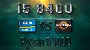 Ryzen 5 1400 supports multi threading and even on stock speed it has better performance in content creation workloads (editing video, editing images, overall multitasking), but when overclocked the. I5 8400 Vs Ryzen 5 1400 Benchmarks Gaming Tests Review Comparison Youtube