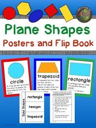 Planes Shapes Posters And Flip Books Plane Shapes Flip Book Shapes Kindergarten