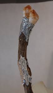 Citrine Crystal Quartz Deer Antler Magic Wand By Queenie88 89 00 Magic Wand Wands Crystals
