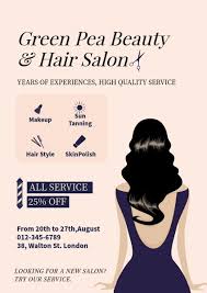 Do you believe hair dressing salons and beauty parlors will take a long time to get back to normal business even after the lock down ends due to persistent fear of the cornona virus? Online Hair Salon Grand Opening Poster Template Fotor Design Maker