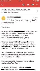 Terdapat beberapa contoh permohonan kerja melalui email yang mungkin boleh anda perhatikan. Petua Ibu Kepada Lepasan Degree Ni Cara Hantar Resume Facebook