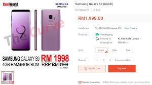 Samsung mobile prices in malaysia is a basic reason for the natives to love samsung mobiles. Deal Samsung Galaxy S9 Price Drops Below Rm2 000