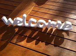 Wedding Sign Welcome Wood Sign Wooden Letters Etsy Wood Signs Home Decor Rustic Shabby Chic Decor Wooden Words