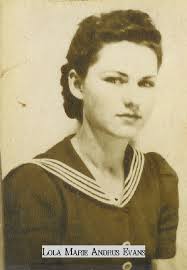Mrs Lola Marie “Boo” Andrus Evans (1926-2002)
