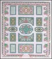 Cross stitch chart tea time santa christmas holiday needlework liz turner diehl | ebay. Embroidery Books