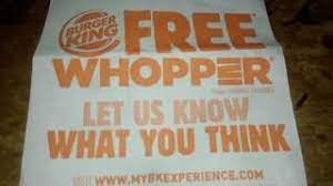 To redeem your free whopper coupon, you. Free Whopper Codes 07 2021